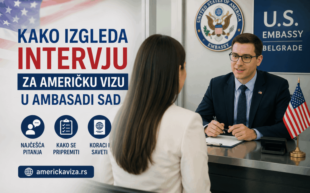 Kako izgleda intervju za američku vizu u ambasadi SAD
