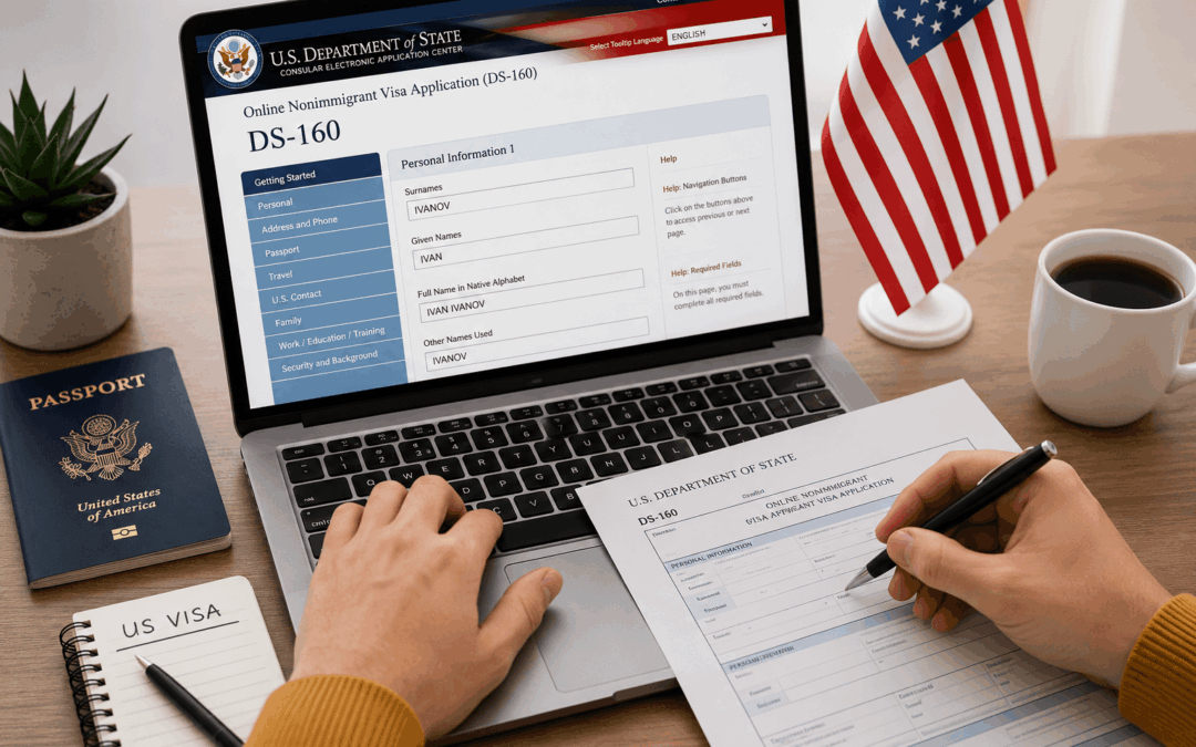 Kako popuniti DS-160 obrazac za vizu za Ameriku – vodič korak po korak