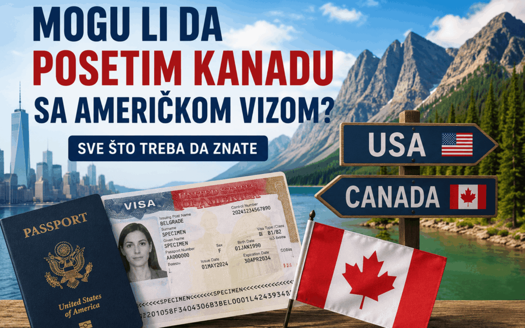 Mogu li da posetim Kanadu sa američkom vizom?