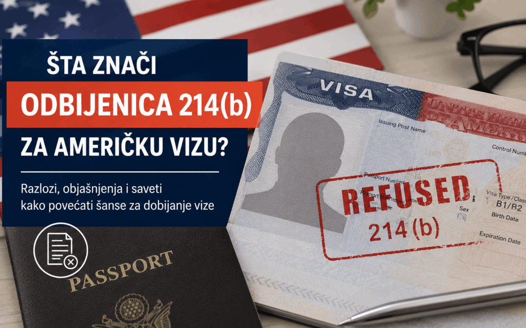 Šta znači odbijenica 214(b) za američku vizu?