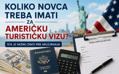 Koliko novca treba imati za američku turističku vizu? Da li ambasada proverava stanje na računu?