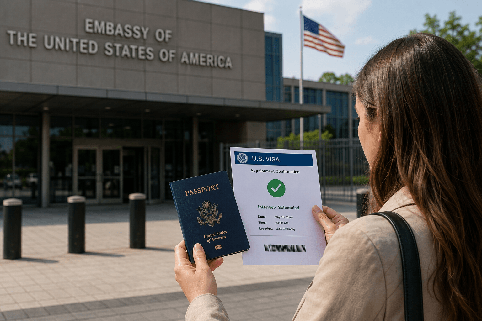 Obrada američke vize i čekanje na intervju u Ambasadi SAD